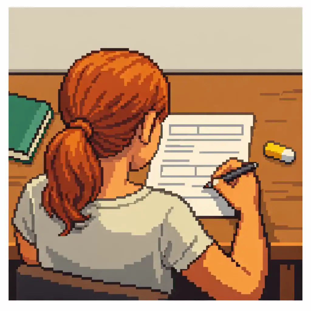 Celpe-Bras practice test being taken by a student during Portuguese exam preparation